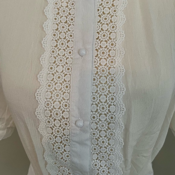 White Bohemian Top - Picture 3 of 3